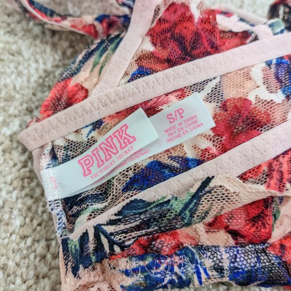 Victoria's Secret PINK Floral Lace Bralette - Picture 4 of 5